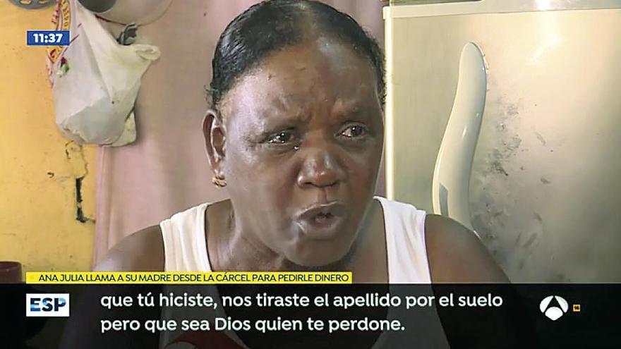 Ana Julia, a su madre: &quot;¡Ay mamá! Le pido excusas, he deshonrado este apellido&quot;