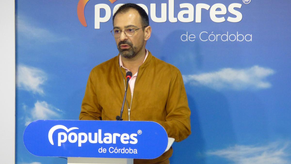 Félix Romero presenta las mociones para el pleno de la Diputación del miércoles.