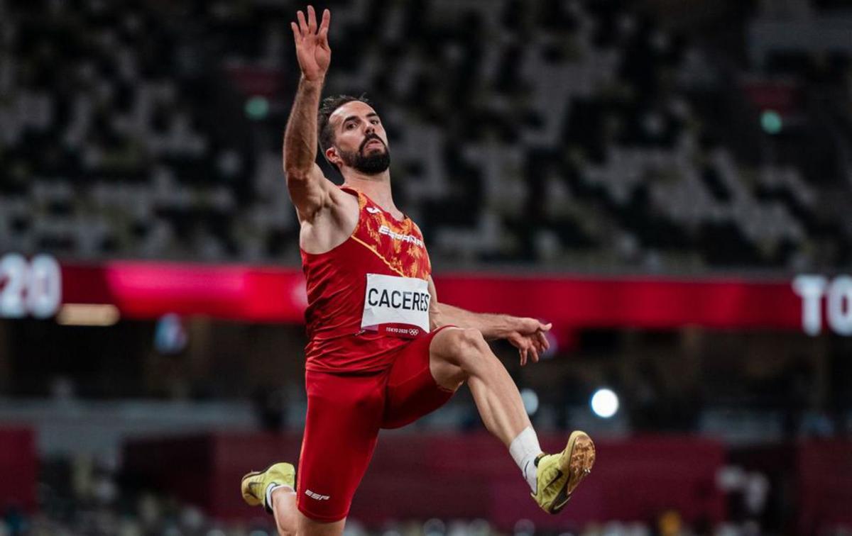 Cáceres busca la medalla que se le escapó en Tokio. | EFE