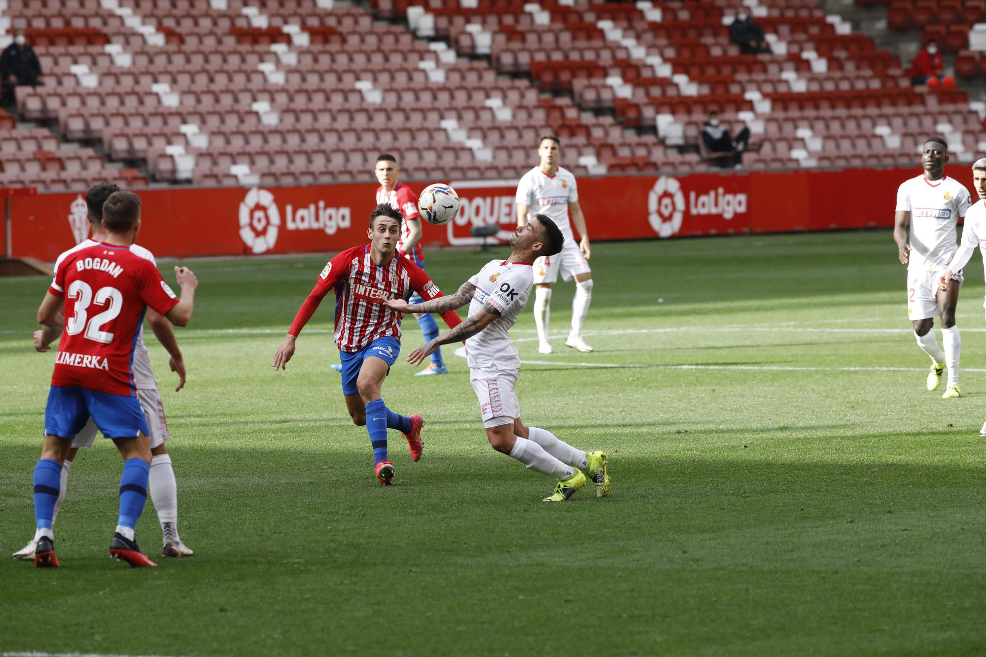 El partido del Sporting, en imágenes