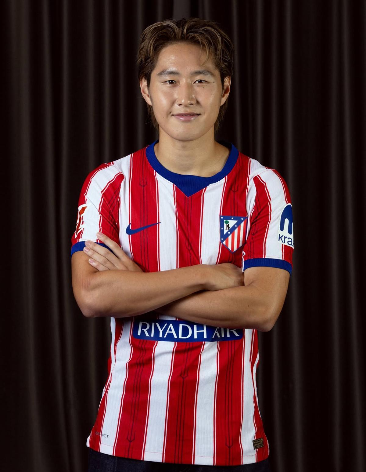 El Atlético de Madrid presume de Kang In Lee