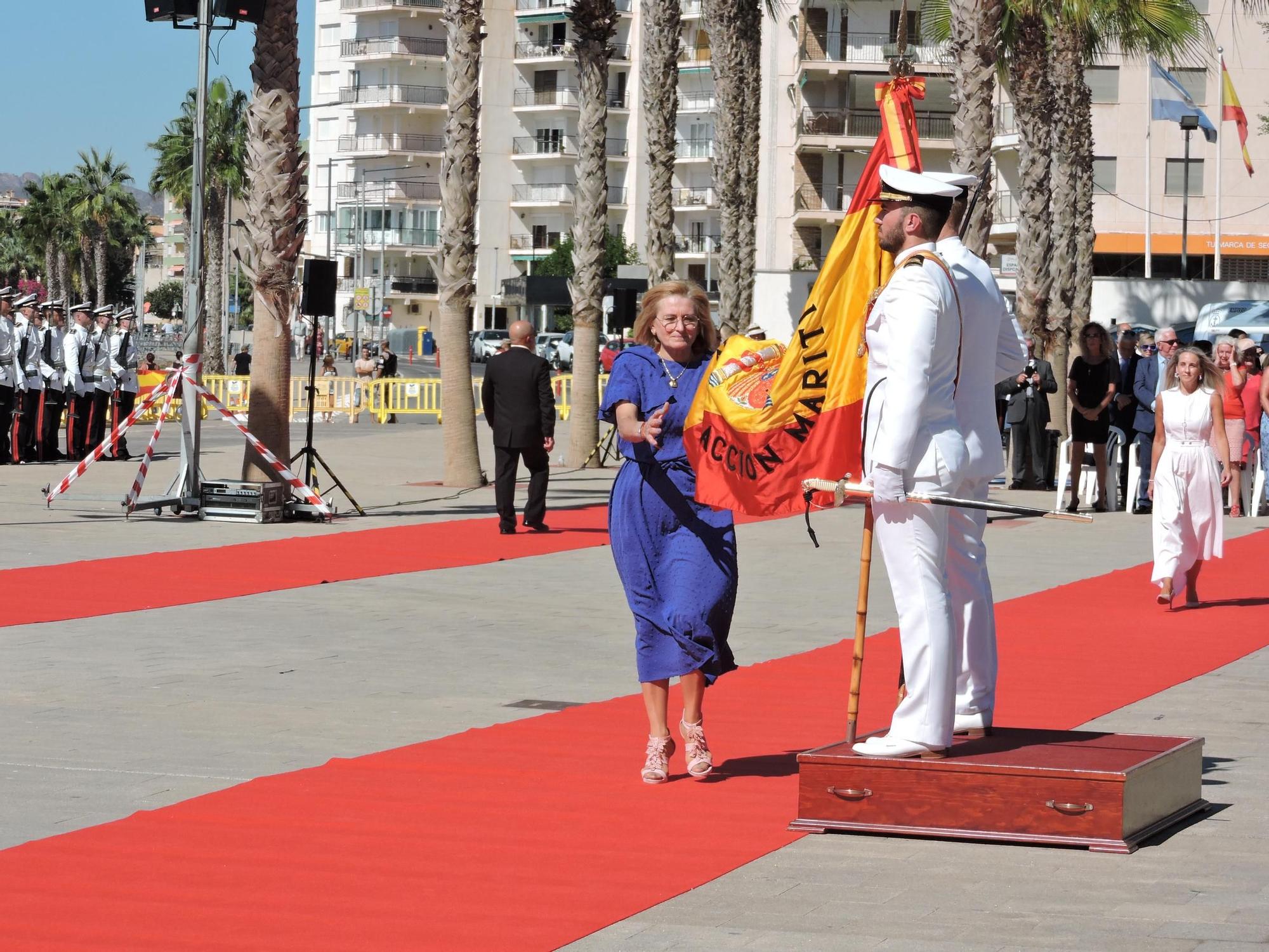 Jura de Bandera para personal civil en Águilas