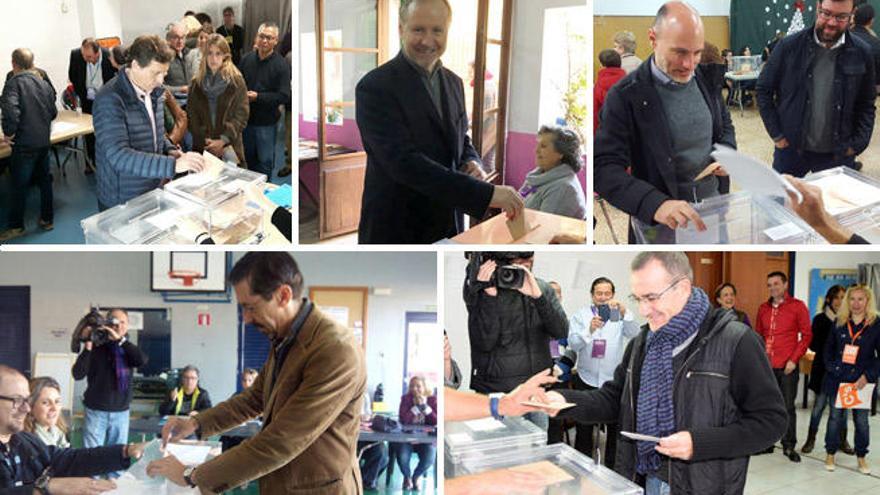 Los candidatos de Baleares invitan a la ciudadanía a votar