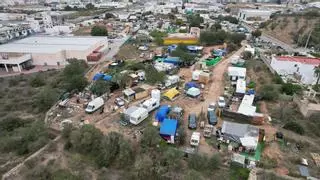 Santa Eulària y Govern inspeccionan el 'camping' ilegal de Can Rova