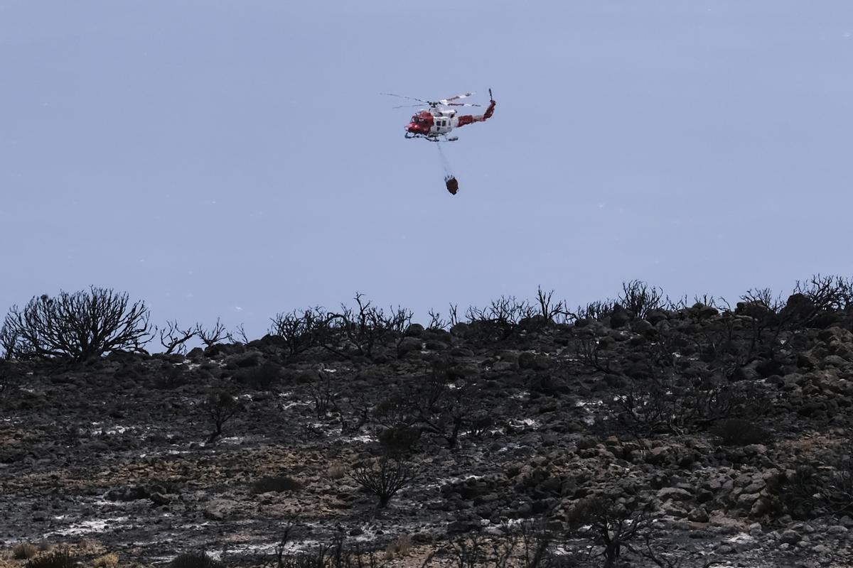 Estabilizado el incendio de Tenerife