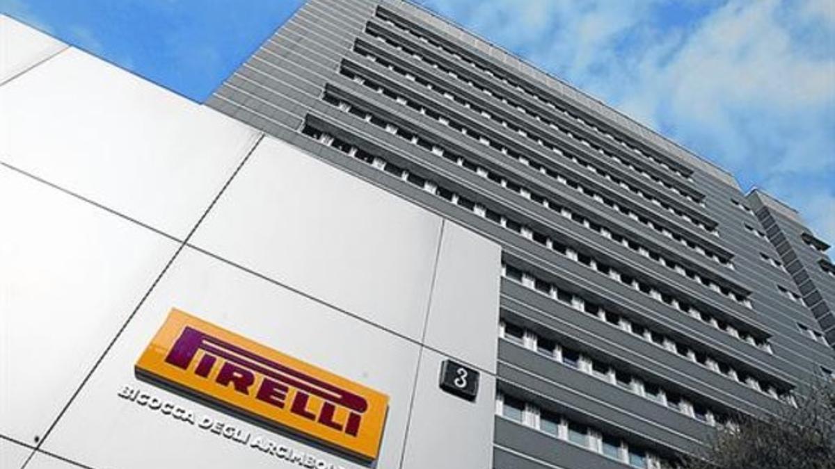 Multinacional 8Sede central de Pirelli en Milán.