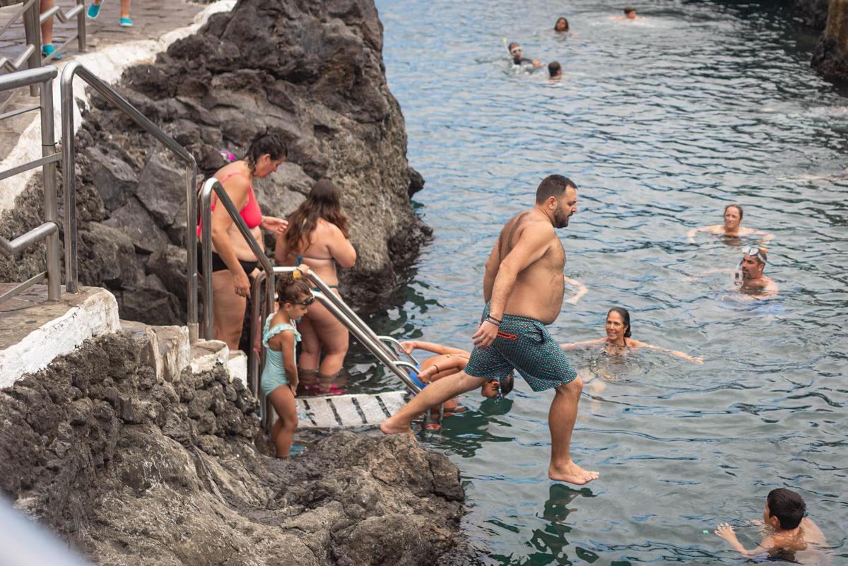 Una jornada en El Caletón, en Garachico Una jornada en El Caletón, en Garachico