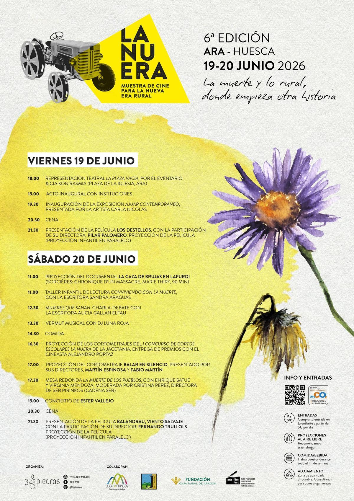 El programa de la sexta edición de La NuEra en Ara.