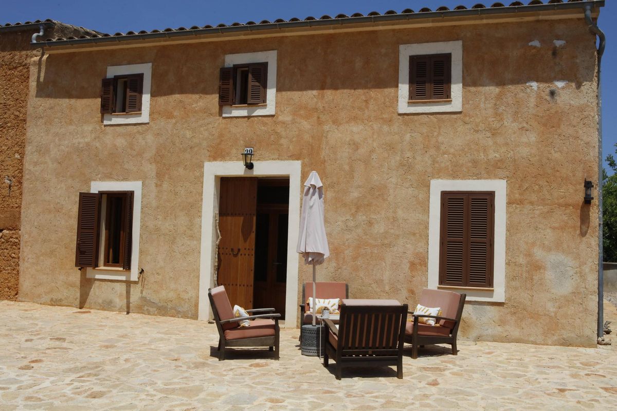 Der Hof der Finca.
