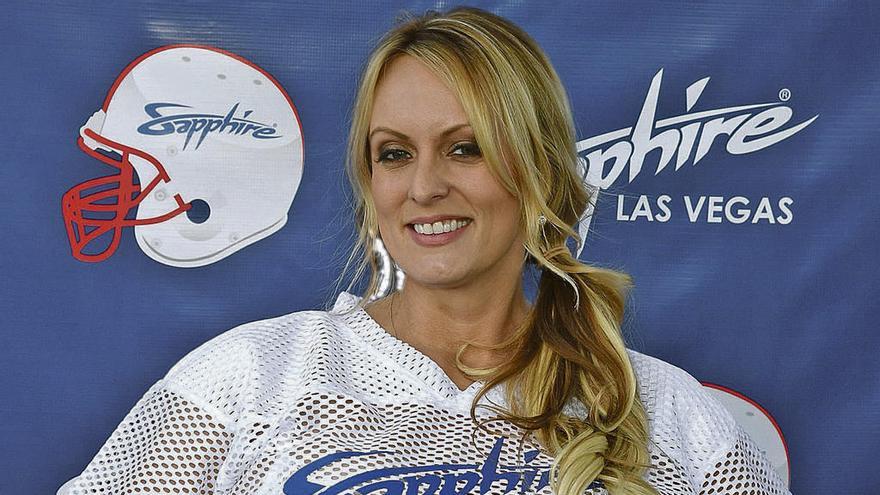 La actriz porno Stormy Daniels. // Reuters