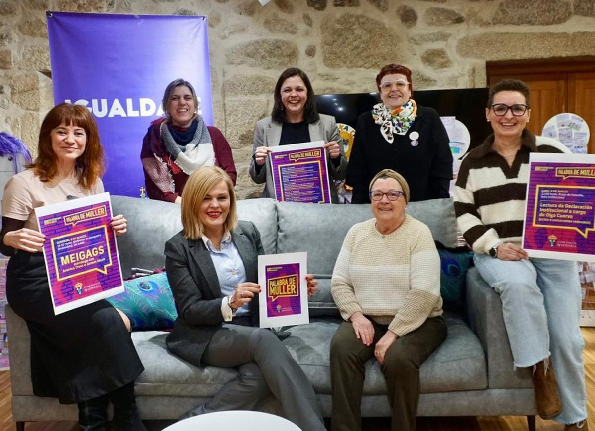 Presentación da programación do 8-M en Redondela.   | // D.P.