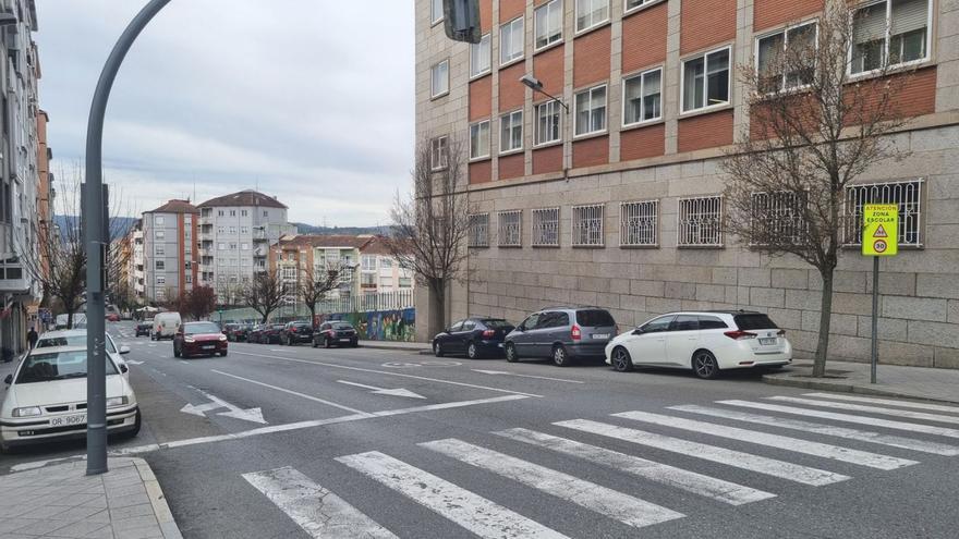 Entorno del colegio Carmelitas, una de las calles en las que se aplica este plan piloto. |   // FDV