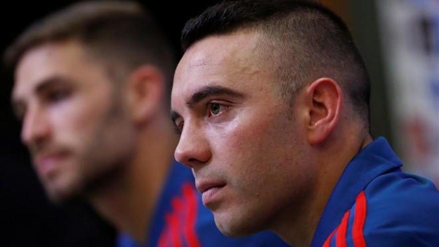 Iago Aspas defiende su sitio en &#039;la Roja&#039;