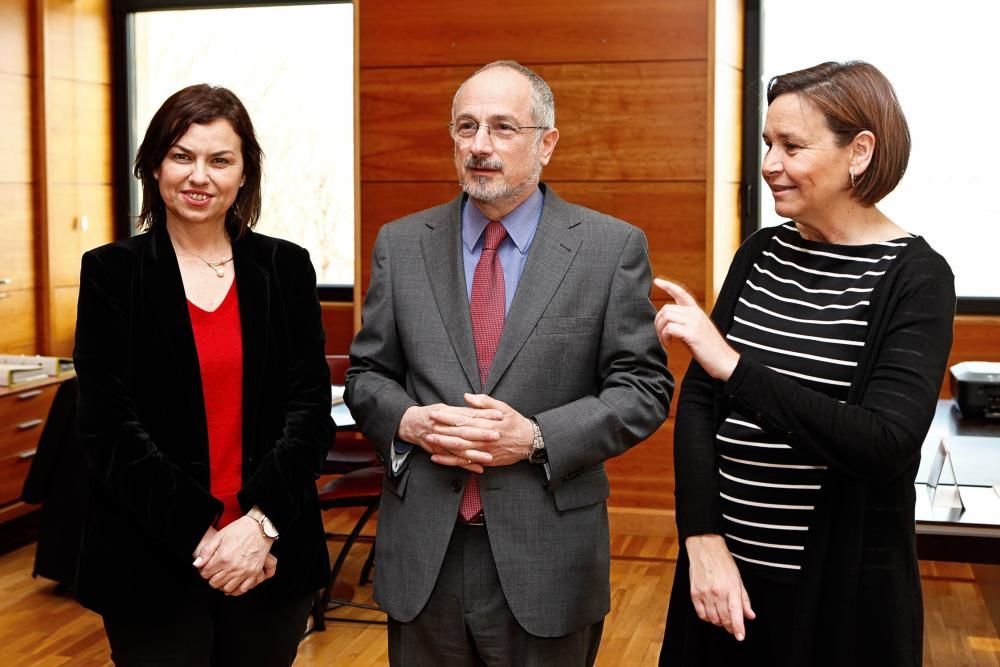 Recepción de la alcaldesa de Gijón al embajador israelí