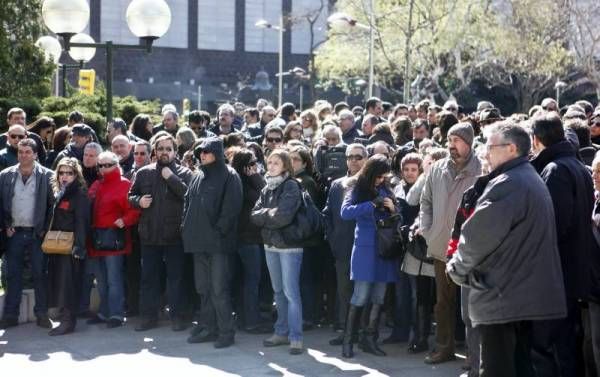 Fotogalería: Segunda jornada de huelga en Caja3