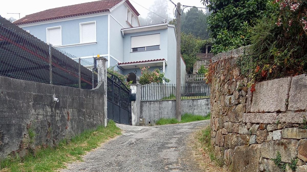 Estado del Camiño da Horta, que será mejorado.