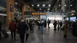Suspendidos los trenes de alta velocidad entre Córdoba y Málaga por el temporal