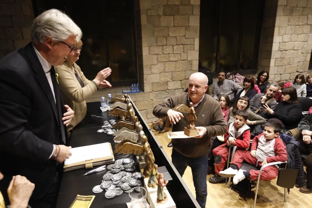 Entrega de premis del Concurs de Pessebres de l'Associació de Pessebristes de Girona