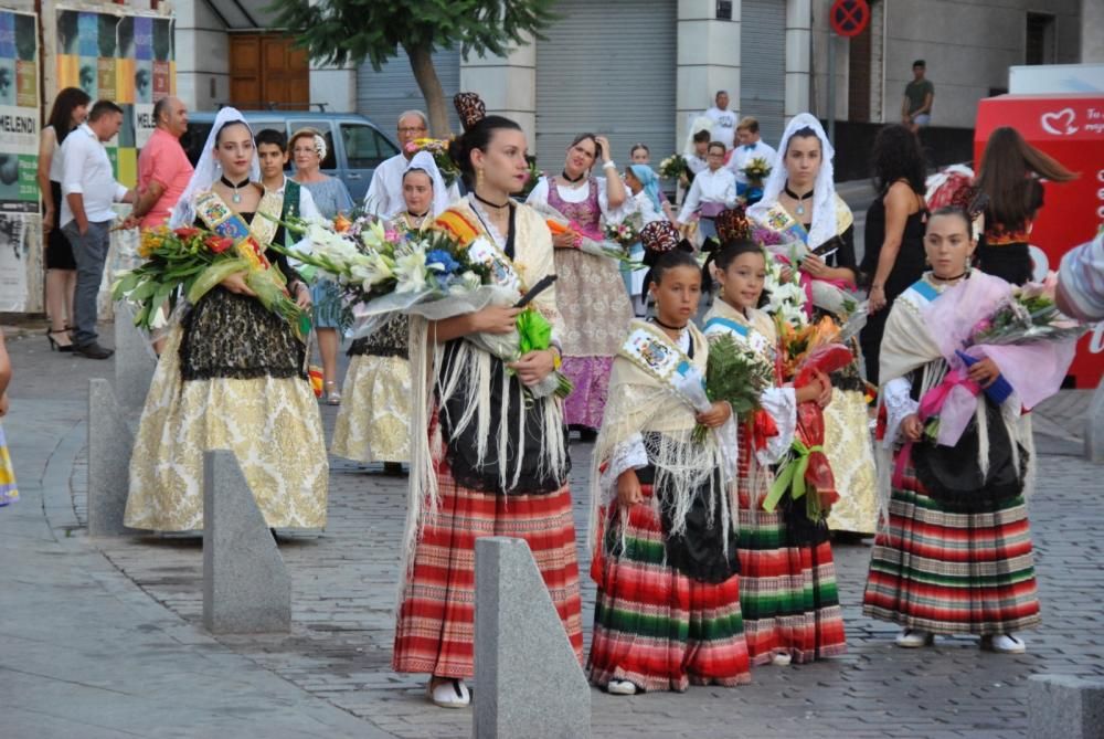 Ofrenda de flores en Bigastro