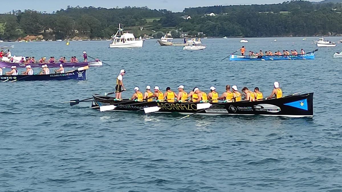 Castropol acoge la XXXIII Bandera Princesa de Asturias de Traineras