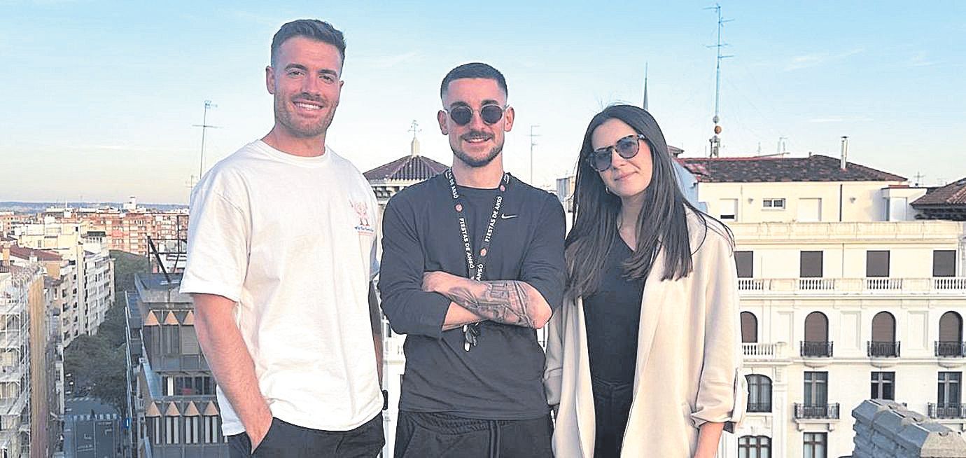 Sergio Otín, Álvaro Mateo y María Sánchez, equipo directivo de El Salseo
