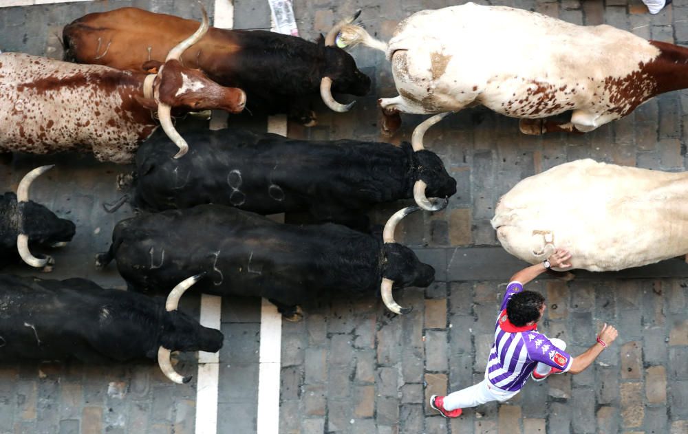 Quart encierro dels Sanfermines 2018