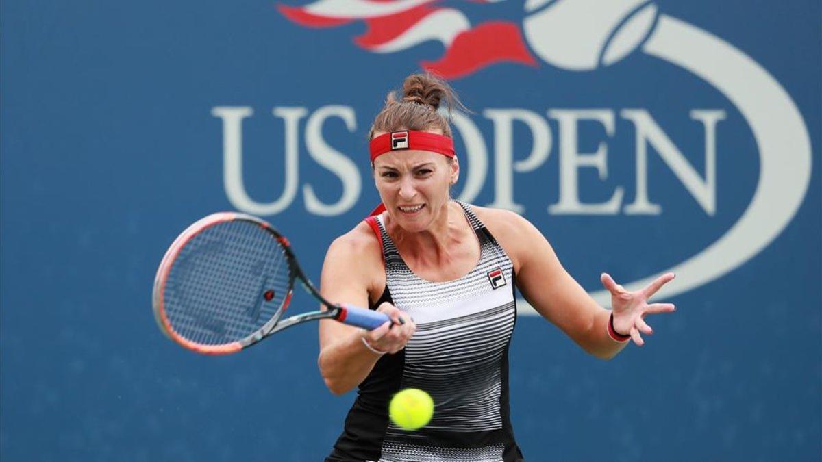 Yaroslava Shvedova, durante el US Open