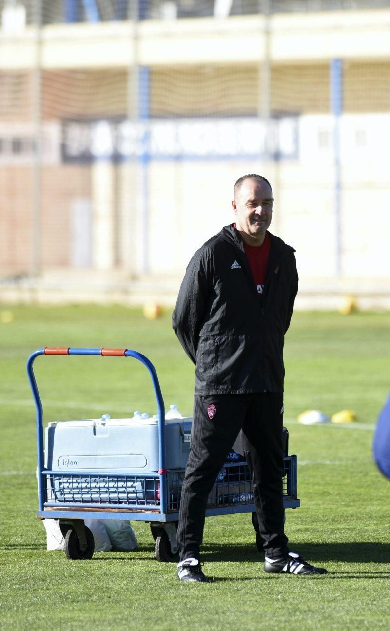 Víctor Fernández se estrena como técnico del Real Zaragoza