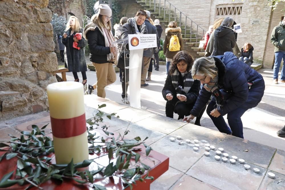 Girona commemora el Dia Internacional en memòria de les víctimes de l'Holocaust