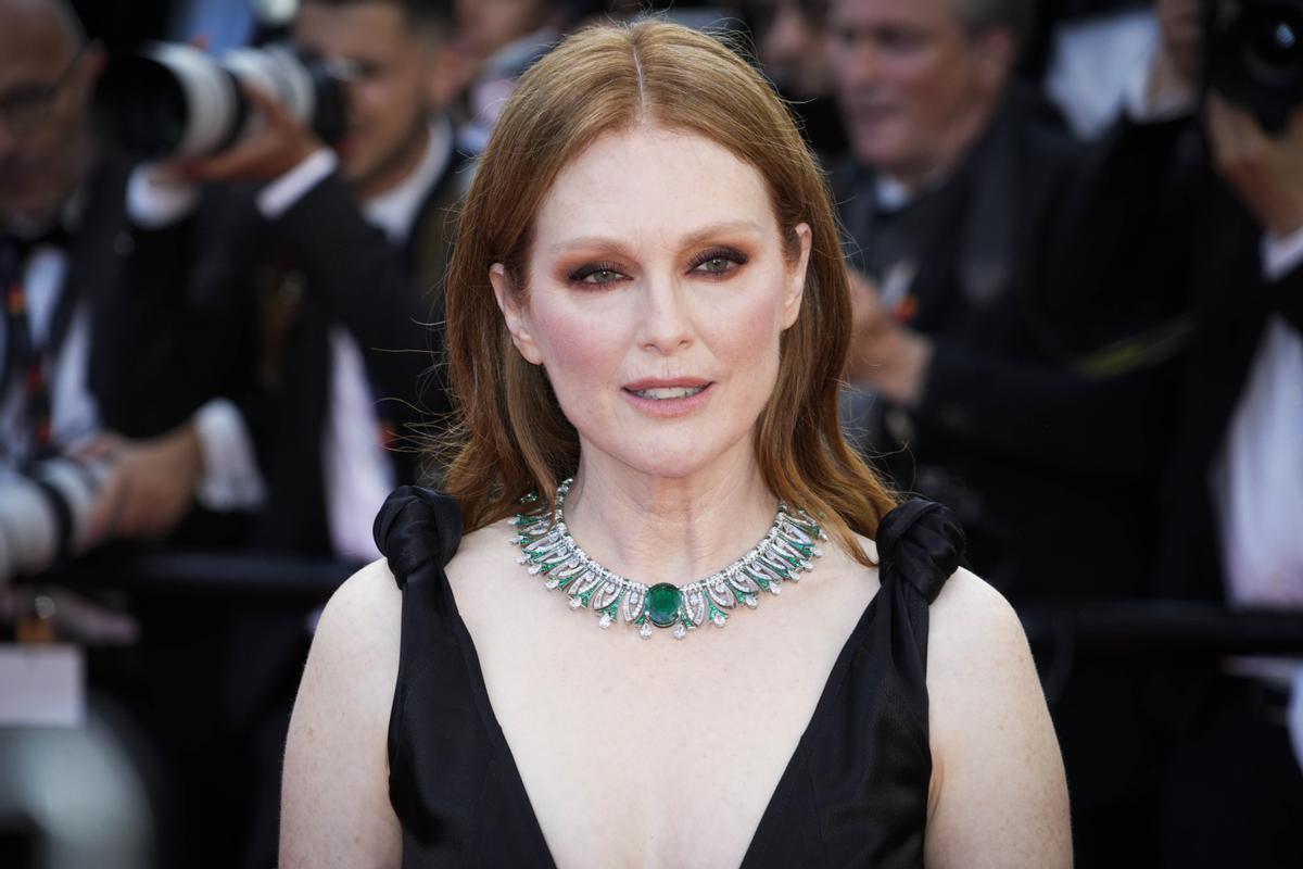 Julianne Moore, en una alfombra roja.