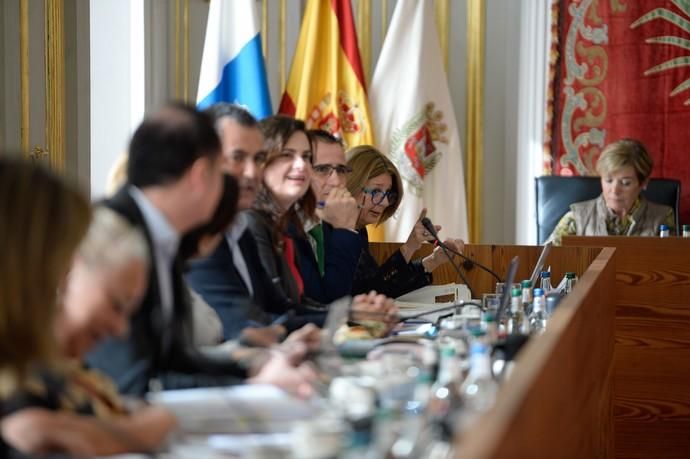 Las Palmas de Gran Canaria.  Pleno del ayuntamiento.  | 28/02/2020 | Fotógrafo: José Carlos Guerra