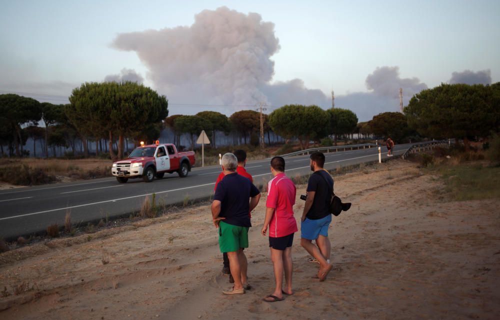 Incendio en Huelva