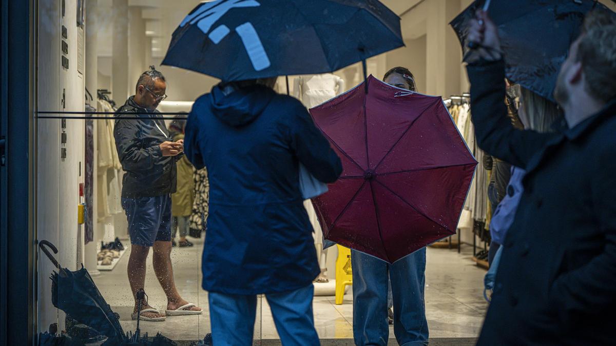 Las lluvias han descargado esta semana en Catalunya.