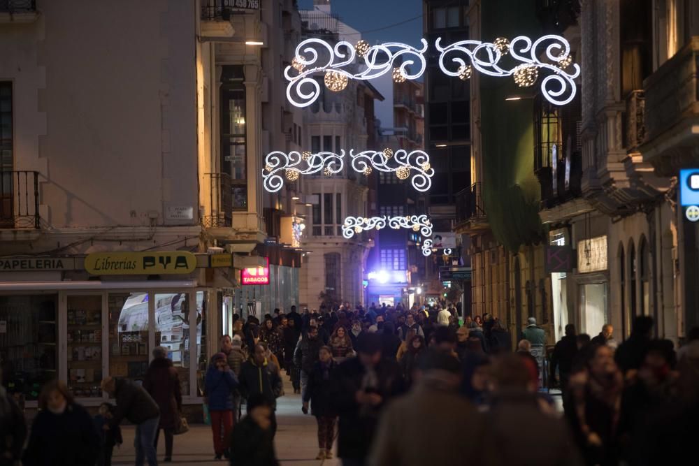 Encendido luces de Navidad