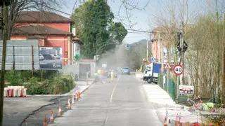 El Principado niega retrasos en la obra de la carretera Llanes-Ribadesella, pese a que se adjudicó en siete meses y durará nueve