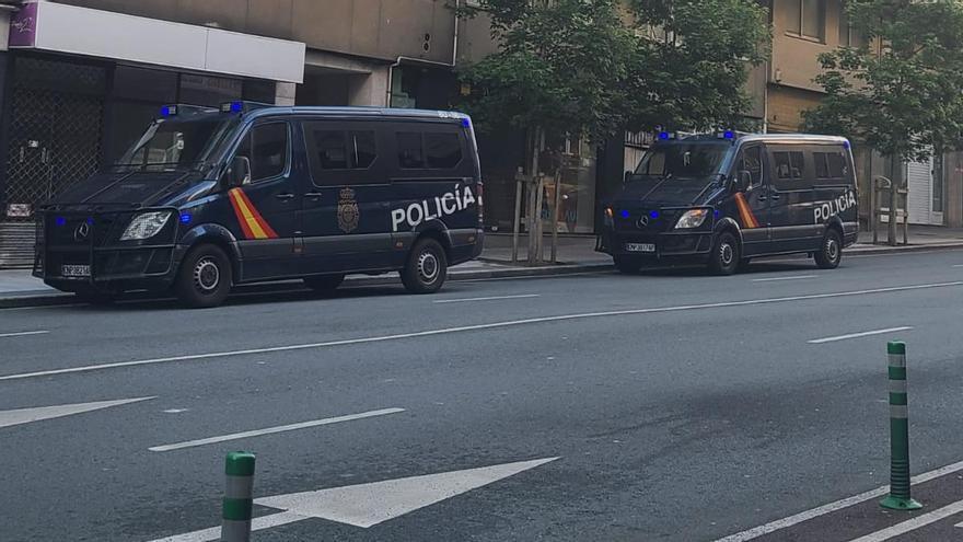 Dos detenidos en cinco registros contra el tráfico de drogas por toda la ciudad