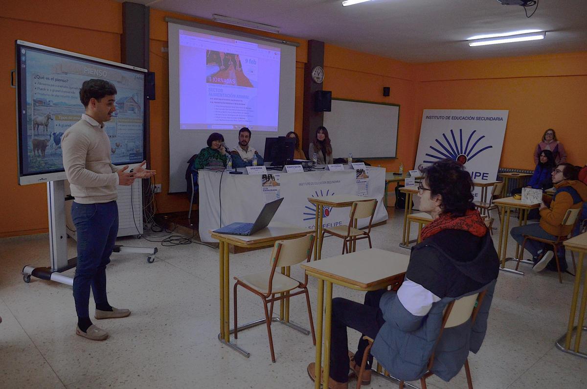 Jornada celebrada en el IES León Felipe de Benavente.