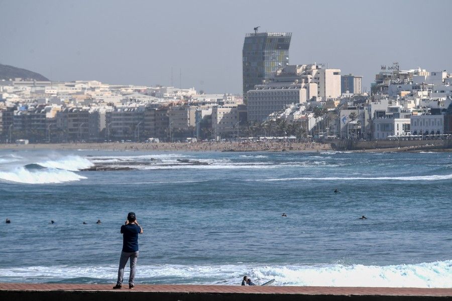 Oleaje en Gran Canaria (15/02/2021)