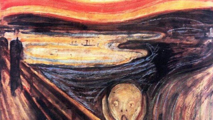 &#039;El grito&#039; de Edvard Munch.