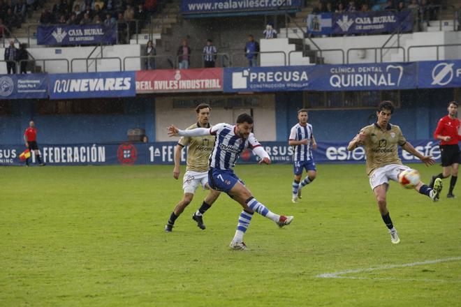 Así fue el partido entre el Real Avilés y el Guadalajara