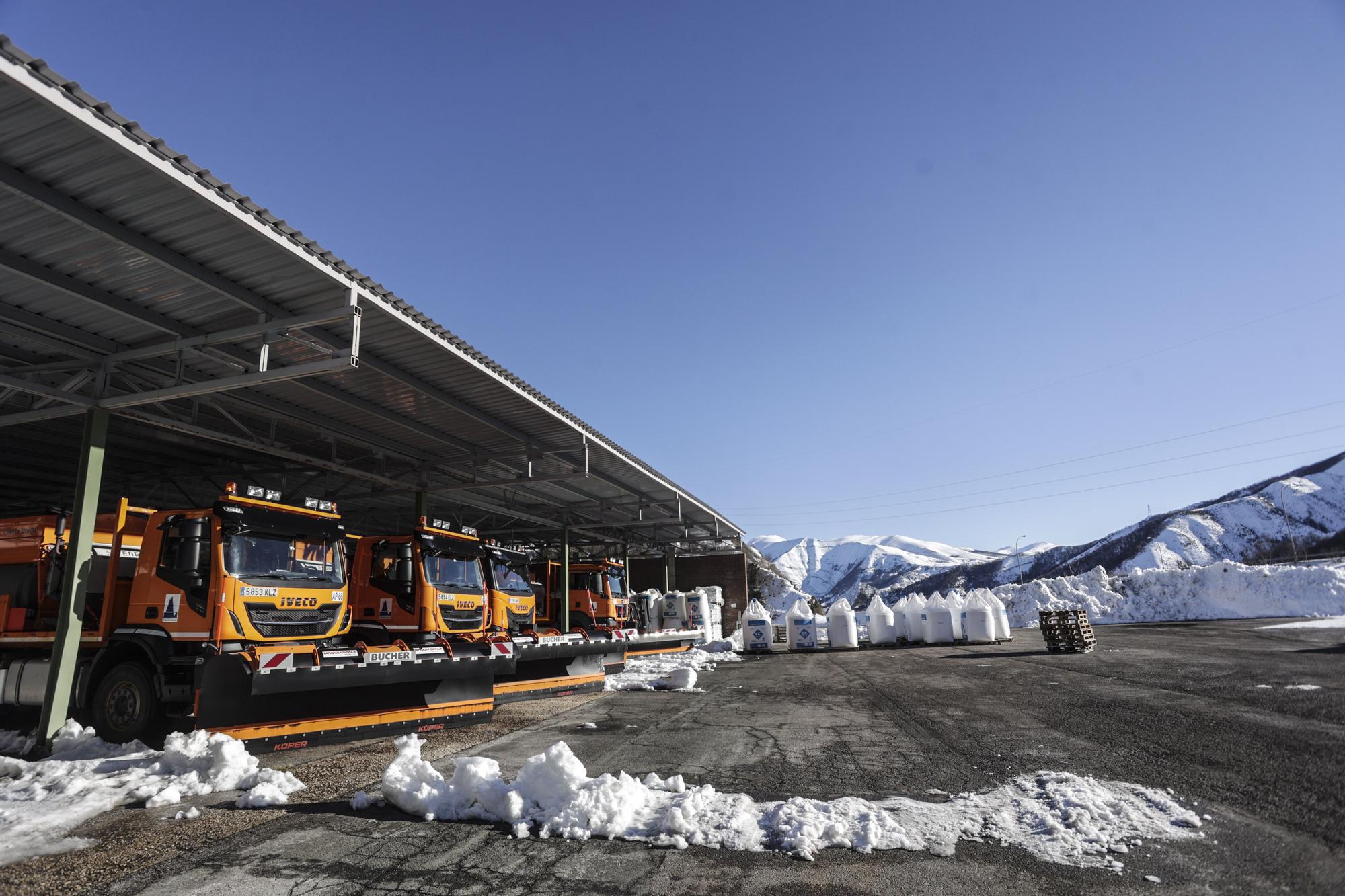 Así es el protocolo que aplica la autopista del Huerna ante las nevadas