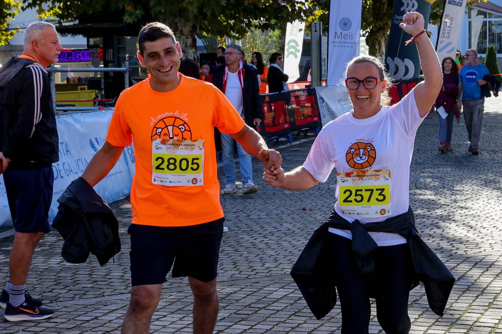 Andaina y carrera solidaria por niños como Leo Diz