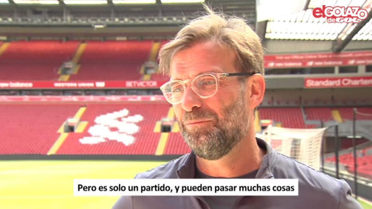 Klopp: No tenemos experiencia, pero somos el Liverpool