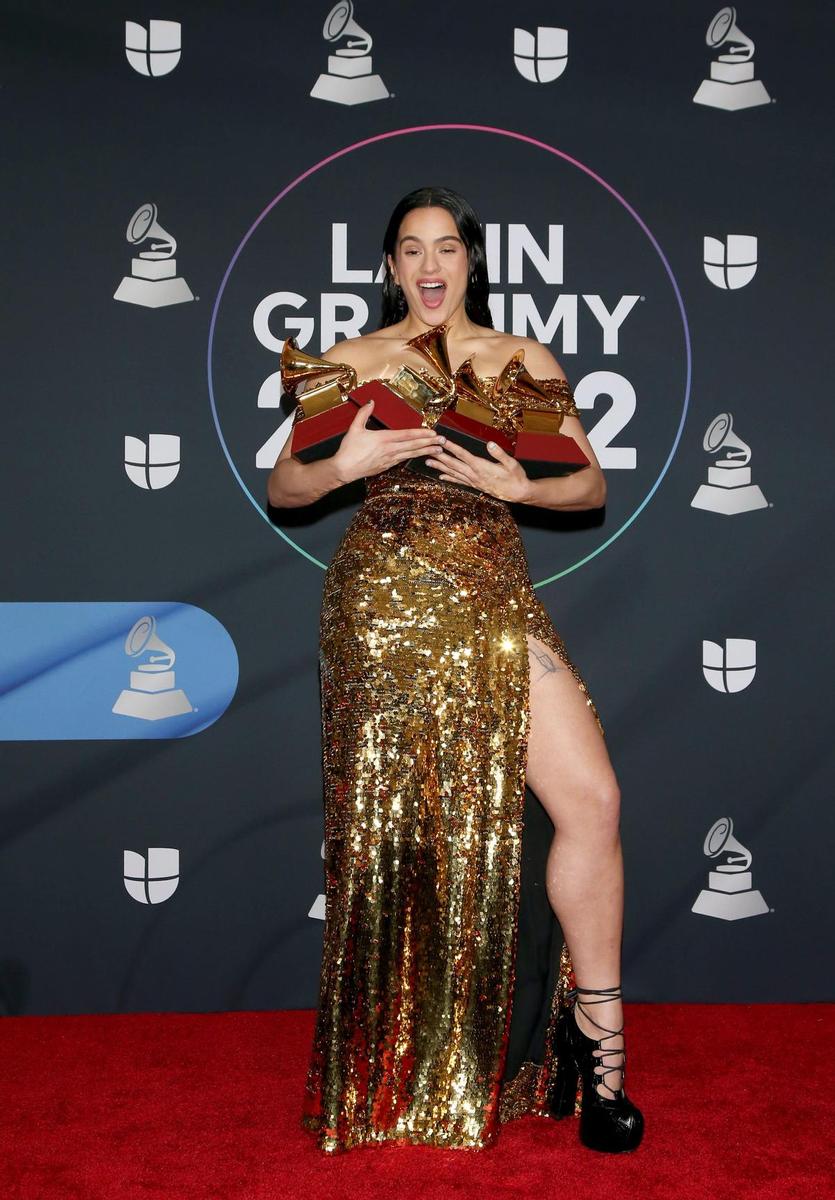Rosalía en la 23ª gala de los Latin Grammy