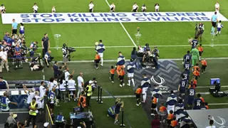 La UEFA manda un mensaje a Israel: "Dejad de matar niños, dejad de matar civiles"