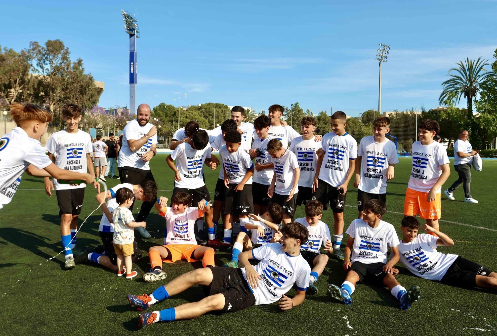 Hércules CF regresa a la máxima división de la categoría Infantil después de tres temporadas