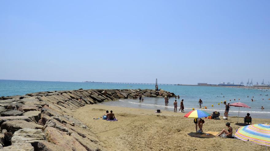 Imagen de la playa del Port de Sagunt