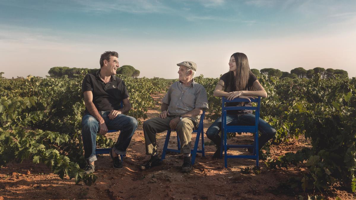 Generaciones de enólogos de Bodegas Volver.