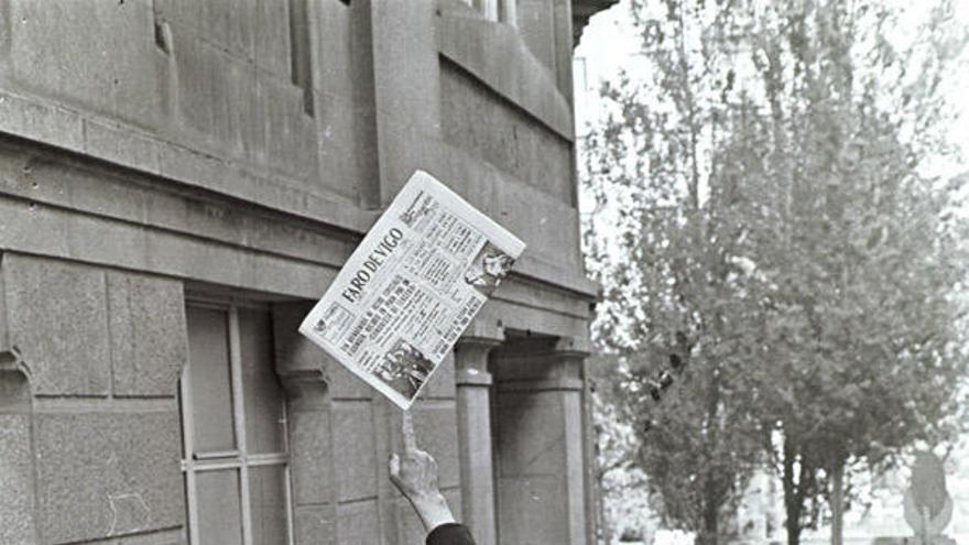 Foto de Castro, por la calle Reconquista en 1971.