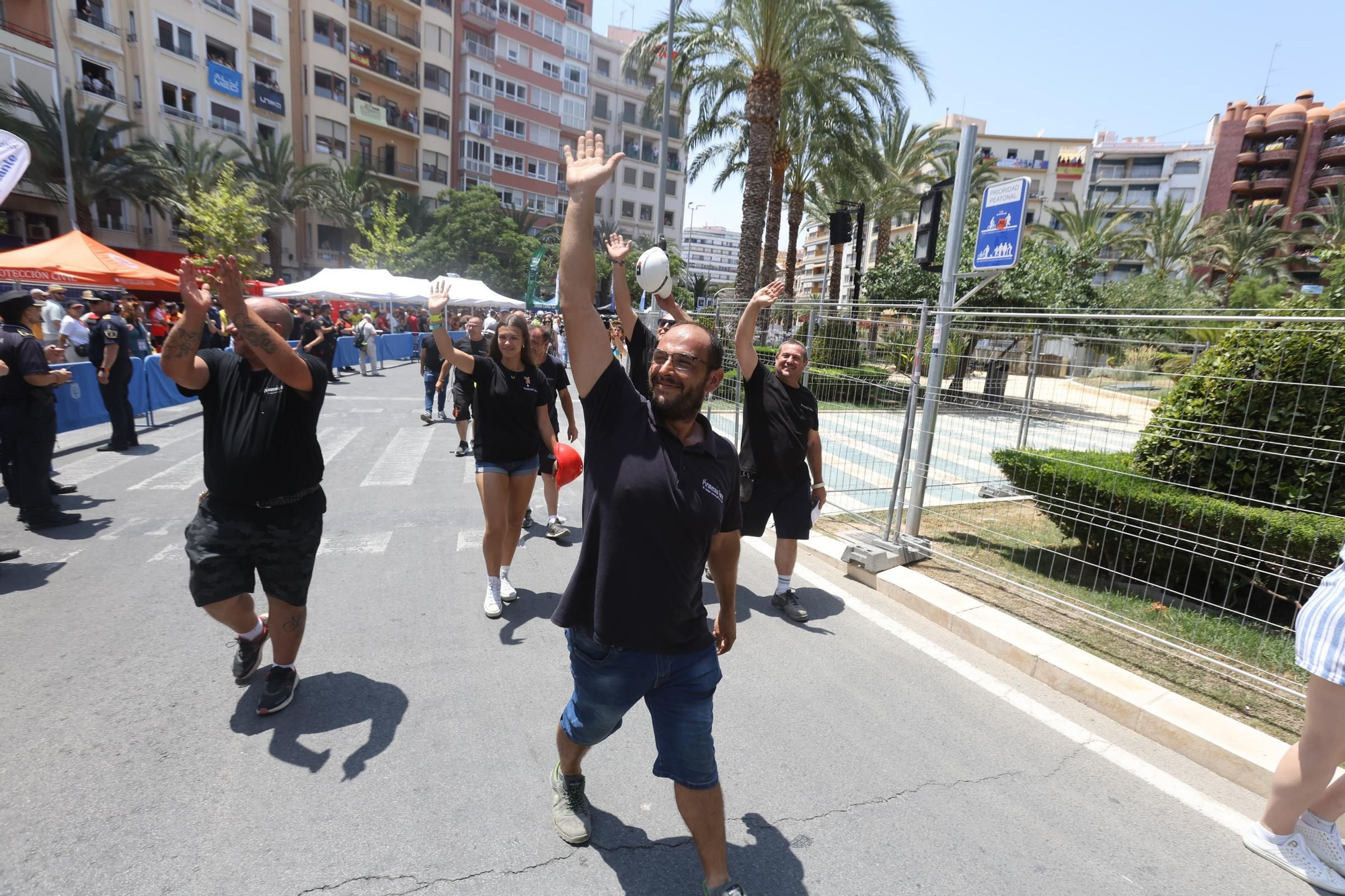 Las fotos de la mascletà del 19 de junio de 2025